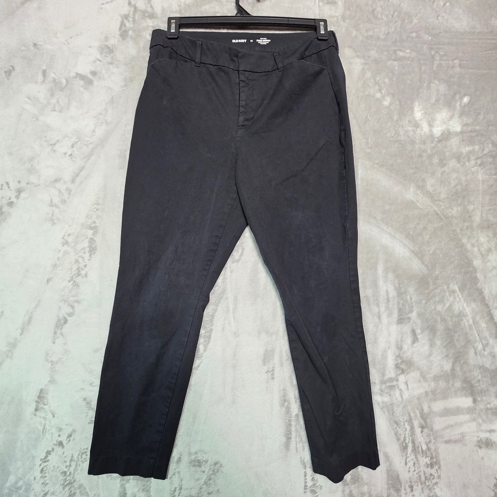 Old Navy High-Rise Pixie Skinny Pants Black Size 14 Secret-Smooth Pockets